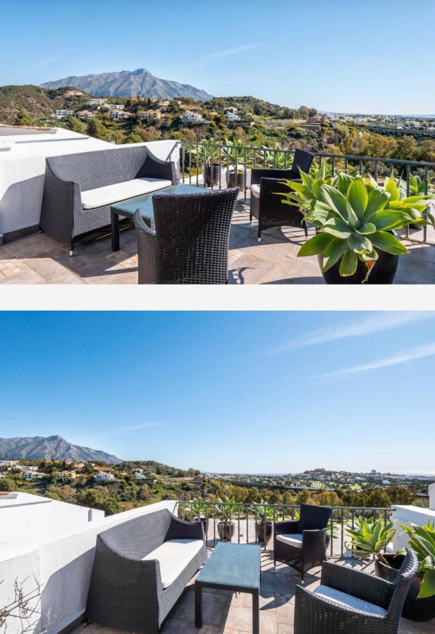 Luxury 3 Bedroom House At La Quinta Golf Course Ocean And Mountain View Benahavis Exterior photo